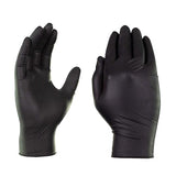AMMEX Black Medical/Exam Nitrile 3 Mil Disposable Gloves Latex-Free, Powder-Free