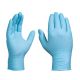 AMMEX Gloveworks Industrial Blue Nitrile Gloves, Case of 1000, 5 mil, Size Medium, Latex Free, Powder Free, Textured, Disposable