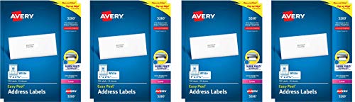 Avery (5260) Address Labels with Sure Feed for Laser Printers, 1