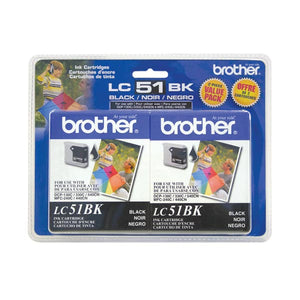 Brother LC512PKS Original Black Ink Twin Pack (2 x 500 Yield)