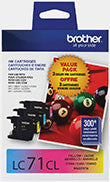 Brother LC713PKS Original C/M/Y Ink Combo Pack