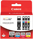 Canon 4530B008 PGI-225/CLI226 Original Photo Color Ink Tank Multipack