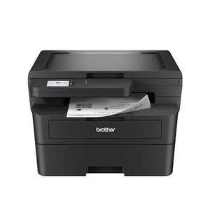 Brother HL-L2480DW Wireless Compact Monochrome Multi-Function Laser Printer with Copy and Scan, Duplex, Mobile, Black & White