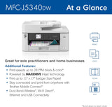 Brother MFC-J5340DW Business Color Inkjet All-in-One Printer