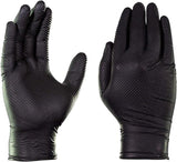 GLOVEWORKS HD Black Nitrile Gloves, 6 mil Disposable Gloves, Latex Free Gloves