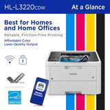 Brother HL-L3220CDW Wireless Compact Digital Color Printer