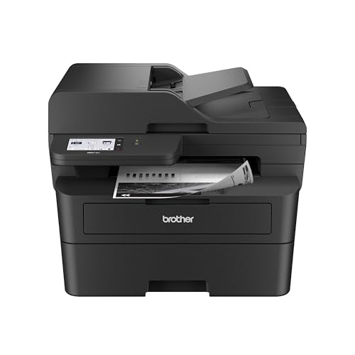 Brother MFC-L2900DW Wireless Compact Monochrome All-in-One Laser Printer with Duplex Copy & Scan, Fax, Black & White