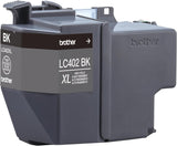 Brother Genuine LC402XLBK High Yield Black Ink Cartridge