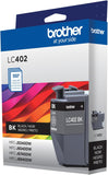 Brother Genuine LC402BK Standard Yield Black Ink Cartridge