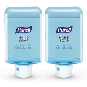 PURELL ES10 (8383-02) Foaming Hand Soap, Fragrance Free, 1200 mL (Pack of 2)