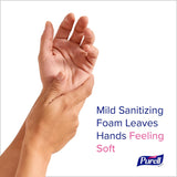 PURELL ES10 (8351-02) Advanced Hand Sanitizer Fragrance Free Foam, 1200 mL-(Pack of 2)