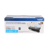 Brother TN-433 BK/C/M/Y High Yield Color Toner Cartridge 4-Pack