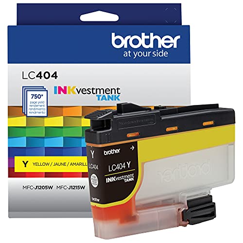 Brother LC404YS Standard Yield Yellow Ink Cartridge