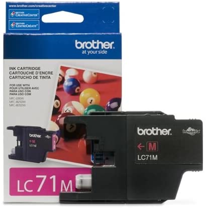 Brother LC71M Original Magenta Ink Cartridge 300 Yield