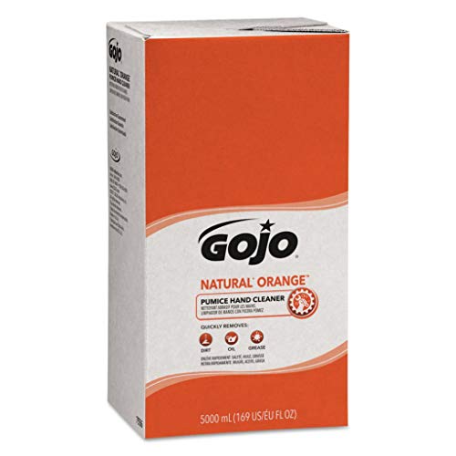 GOJ7255 - Size : 2000 mL - GOJO Natural Orange Pumice Hand Cleaner - Carton of 4