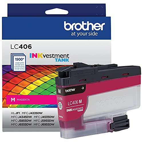 Brother LC406MS Standard Yield Magenta Ink Cartridge