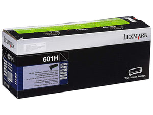 Lexmark 60F1H00 (601H) High Yield Return Program Toner Cartridge (10,000 Yield)-2 pack