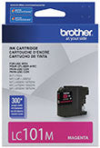 Brother LC101M Original Magenta Ink Cartridge 300 Yield