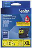 Brother LC105Y Original Yellow Super High Yield Ink Cartridge
