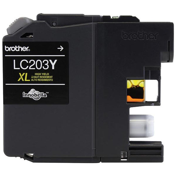 Brother LC203Y High Yield Yellow Ink Cartridge