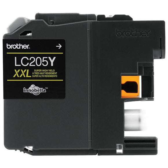Brother LC205Y Super High Yield Yellow Ink Cartridge