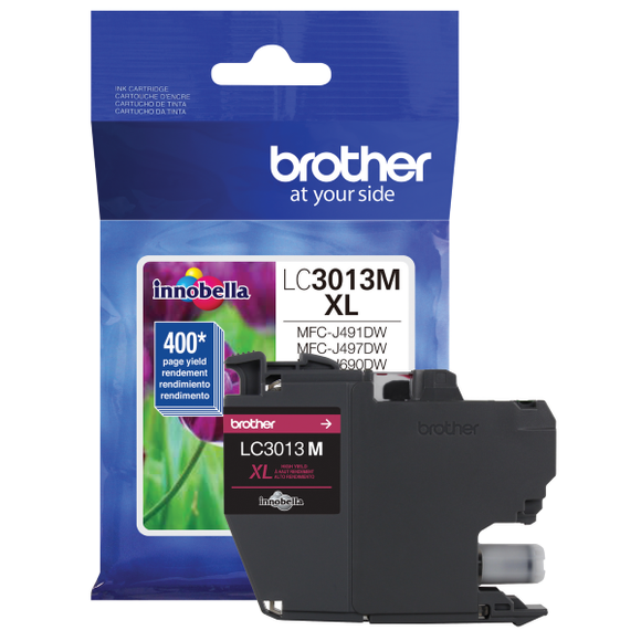 Brother LC3013M High Yield Magenta Ink Cartridge (400 Yield)