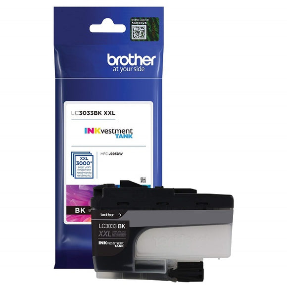 Brother LC3033BK Super High Yield Black Ink Cartridge
