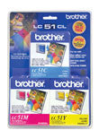 Brother LC513PKS Original C/M/Y Ink Combo Pack