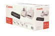 Canon FX3 1557A002BA Original Black Toner Cartridge 2,700 Yield