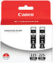 Canon 4530B007 PGI-225 Original Black In Tank Twin Pack