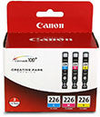 Canon 4547B005 CLI-226 Original C/M/Y Combo Pack