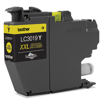 Brother LC3019Y Super High Yield Yellow Ink Cartridge (1,500 Yield)