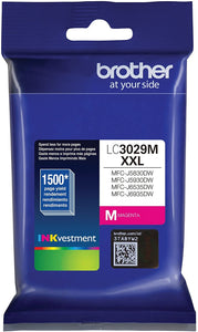 Brother LC3029M Ultra High Yield Magenta Ink Cartridge (1,500 Yield)
