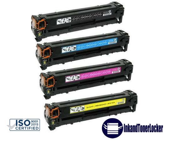 InkandTonerlocker (HP 305A BK/C/M/Y) Compatible Toner (4) Pack HP LJ M351, M375, M451, M475